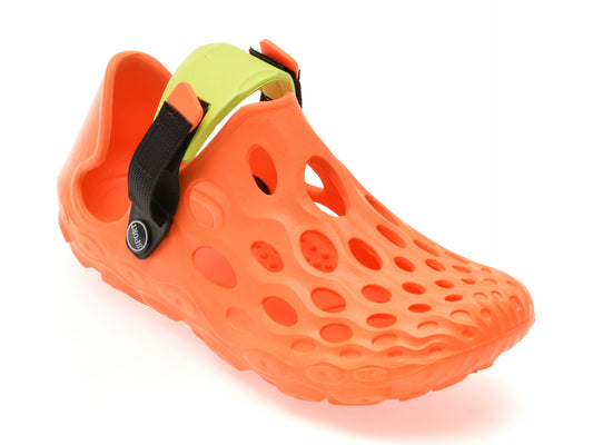 Papuci GRYXX portocalii, 868W, din piele ecologica