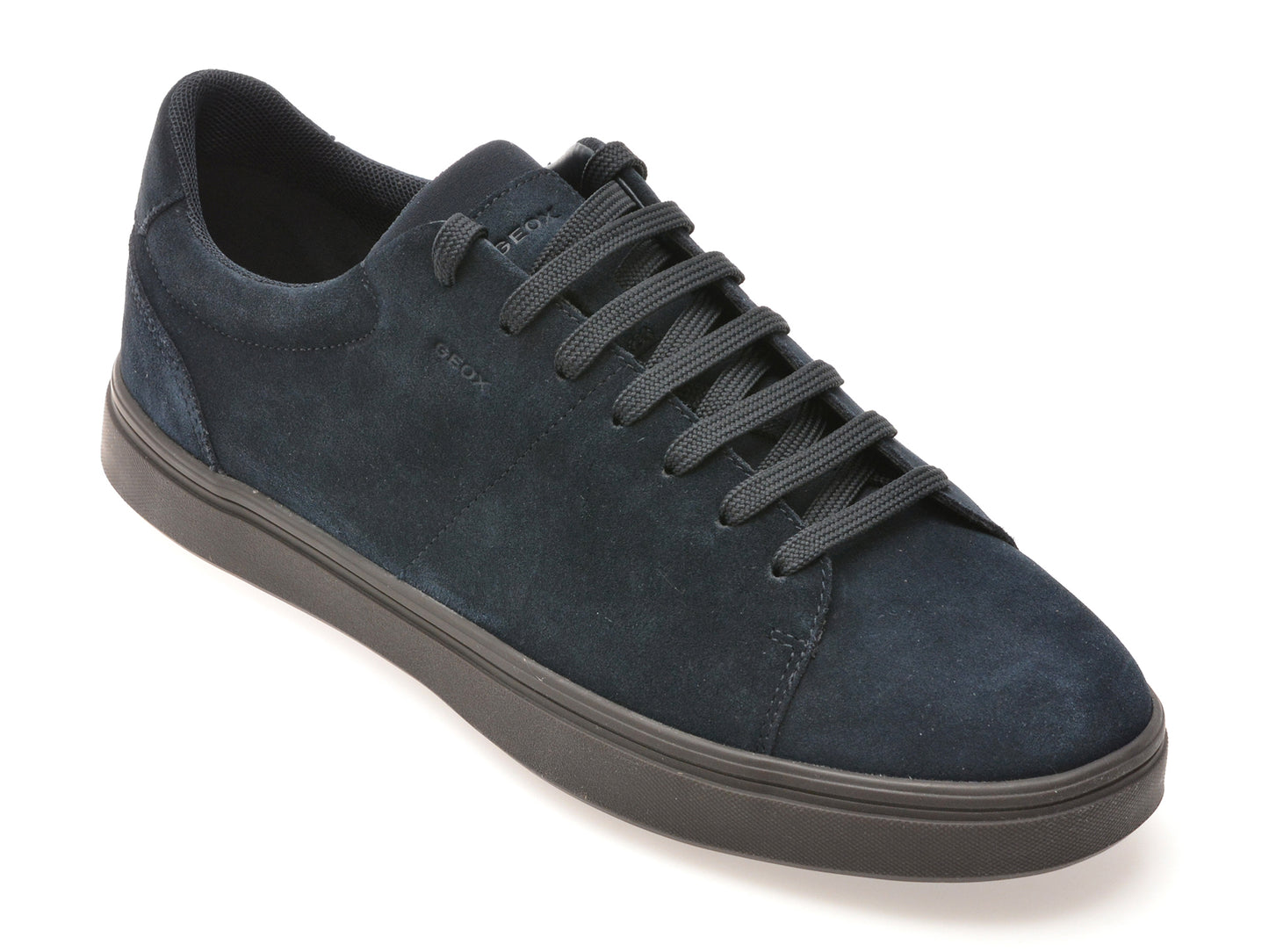 Pantofi sport GEOX bleumarin, U55LDA, din piele intoarsa