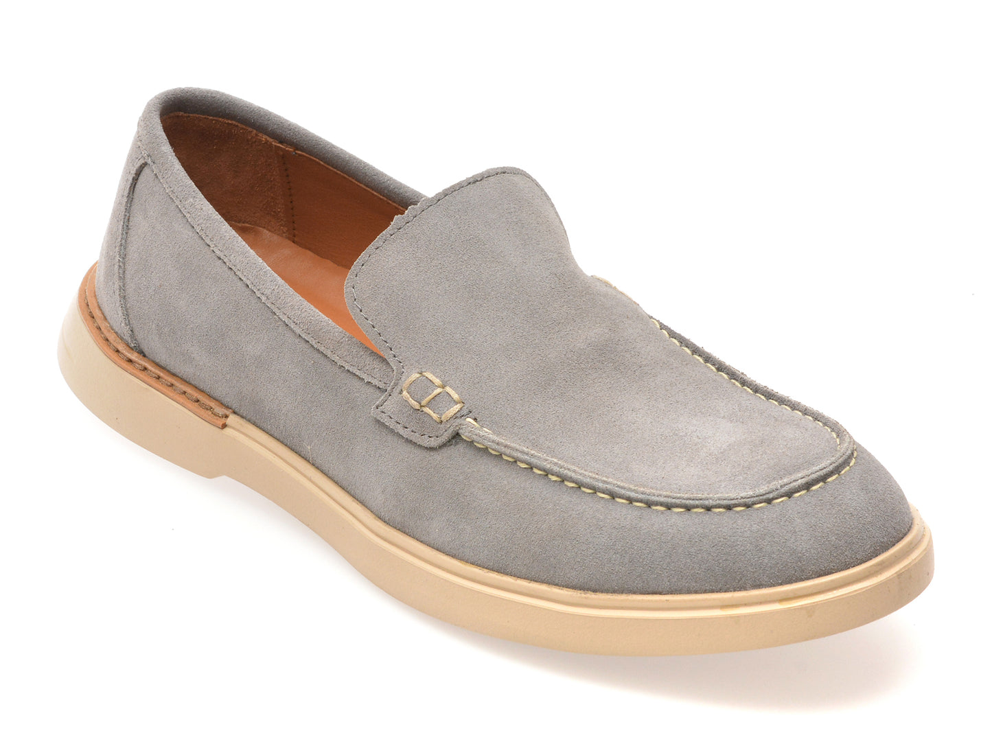 Mocasini GRYXX gri, 13105, din piele intoarsa