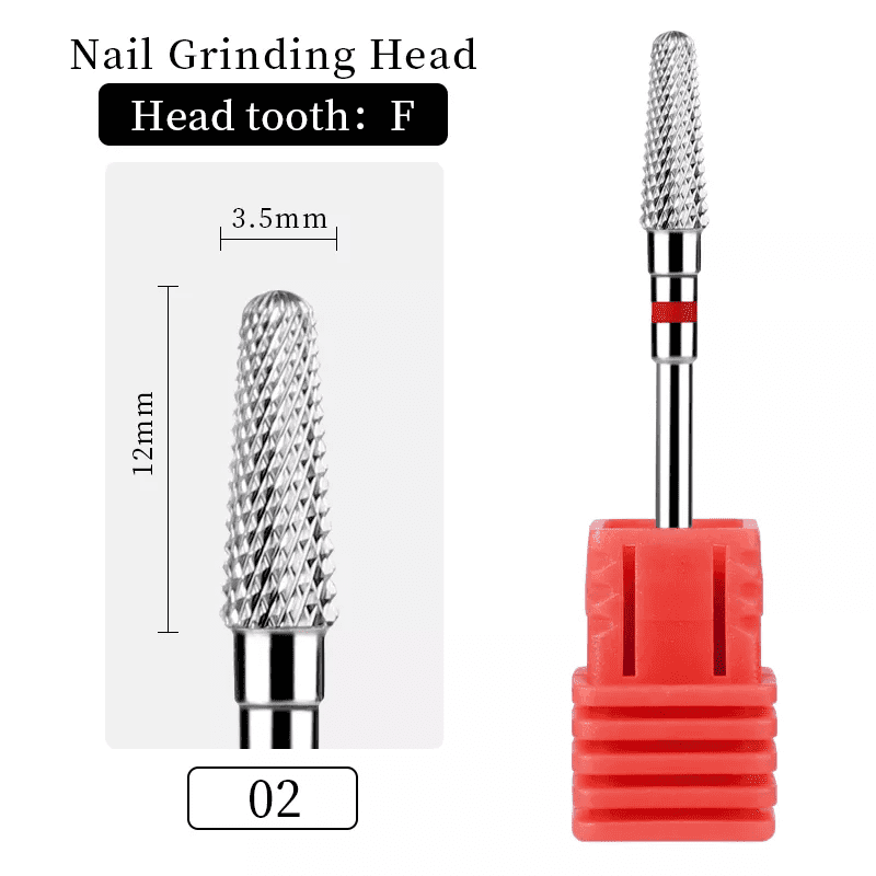 Capat De Freza Carbid Pentru Gel Si Under Refill Rosu Cf-79 - Cf-79