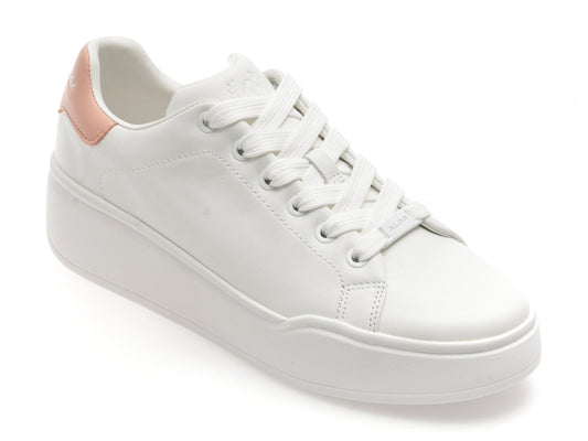 Pantofi sport ALDO albi, HALERENNA 143, din piele naturala