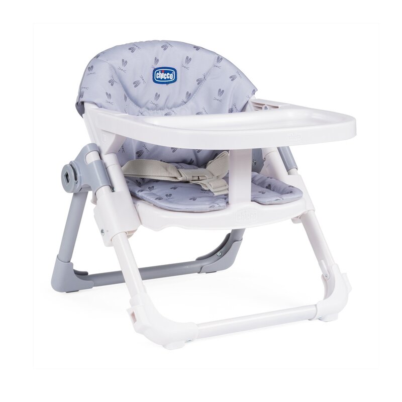 Scaun de masa booster, Chicco, Chairy, 6 luni+, Bunny, Albastru