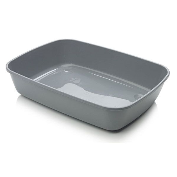 Litiera Pet Expert Cleany Basic, 42 cm/ Grey