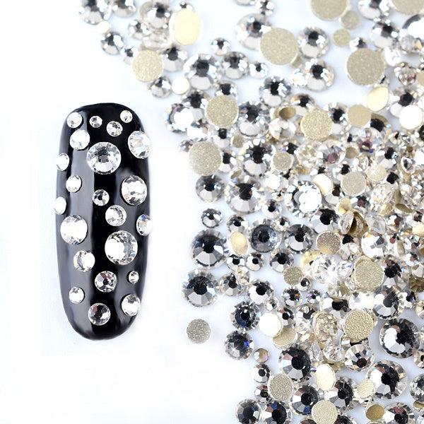 Pietricele Marimi Diferite Silver 1000 Buc - Cds-Mix3