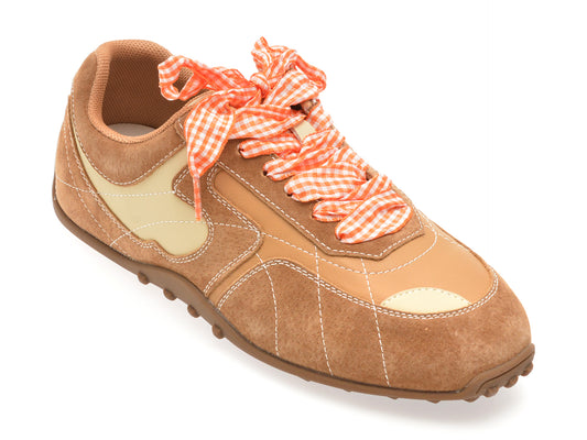 Pantofi sport GRYXX maro, 8111, din piele ecologica