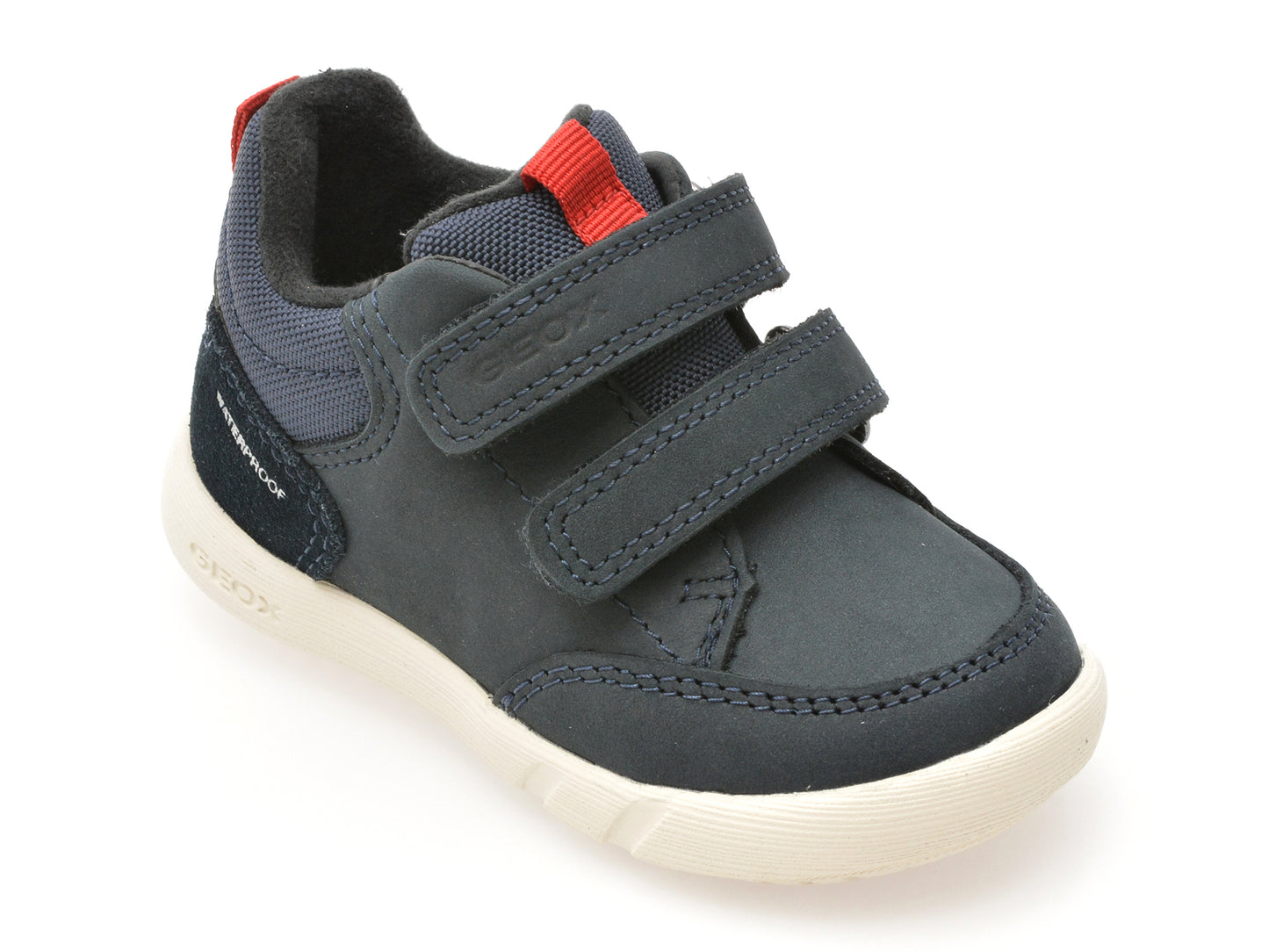 Pantofi sport GEOX bleumarin, B365EA, din nabuc