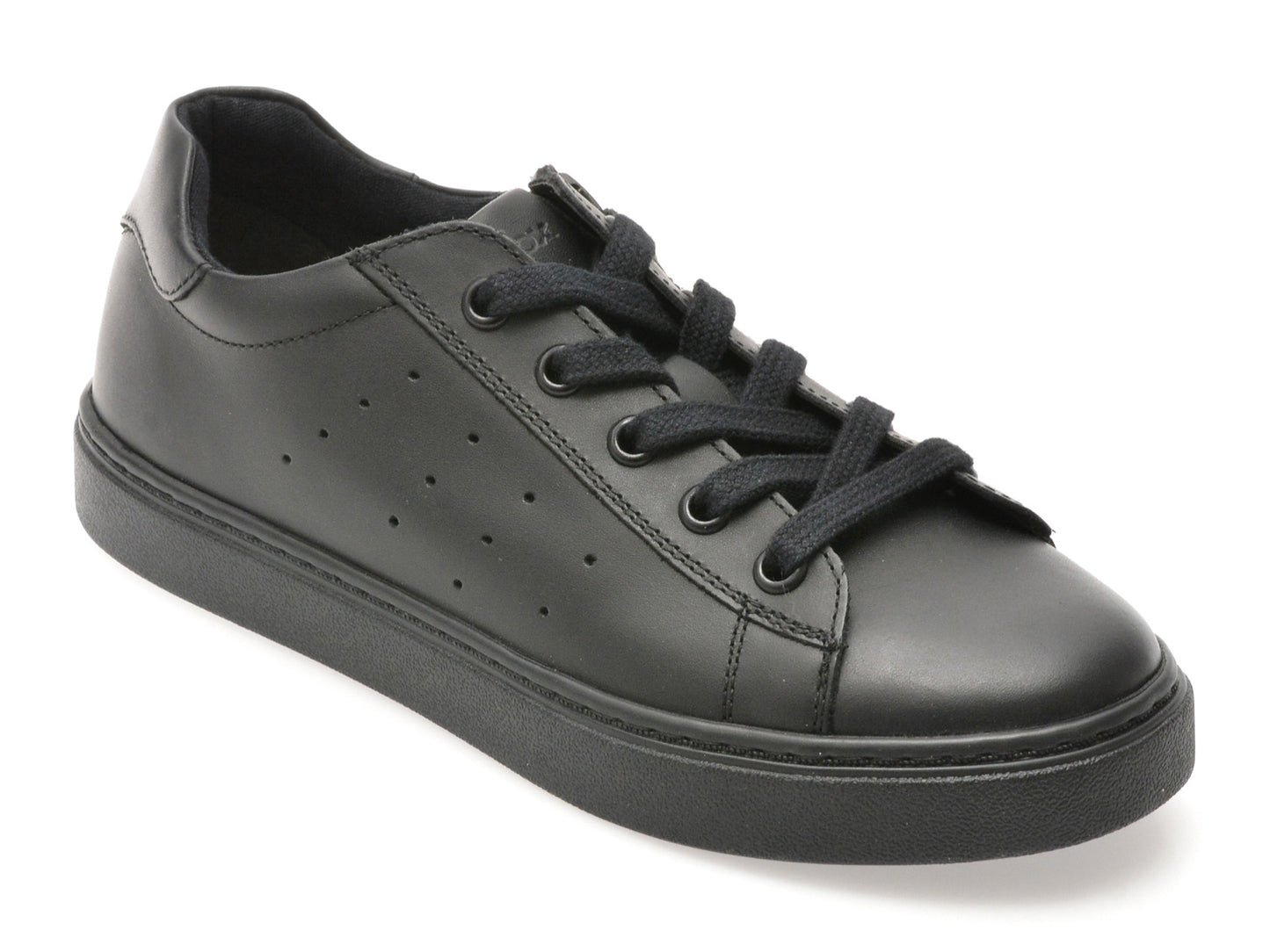 Pantofi sport GEOX negri, J45ECA, din piele naturala