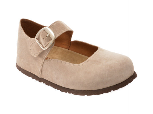 Pantofi GRYXX bej, 233382, din piele intoarsa