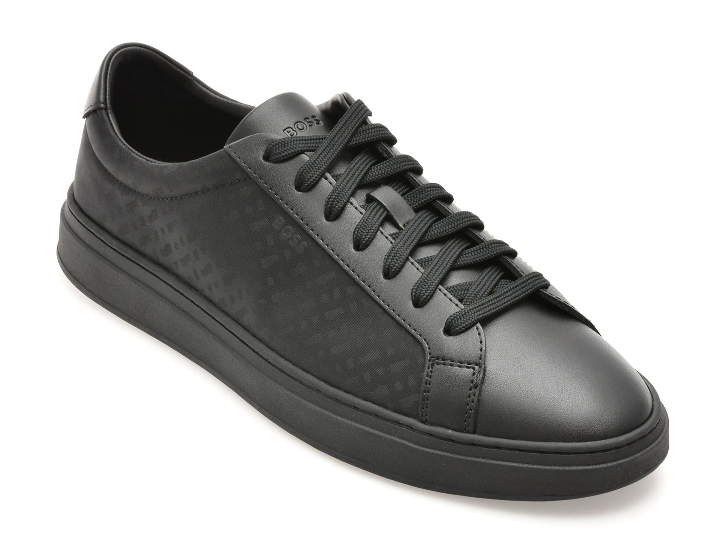 Pantofi sport BOSS negri, 8699, din material textil