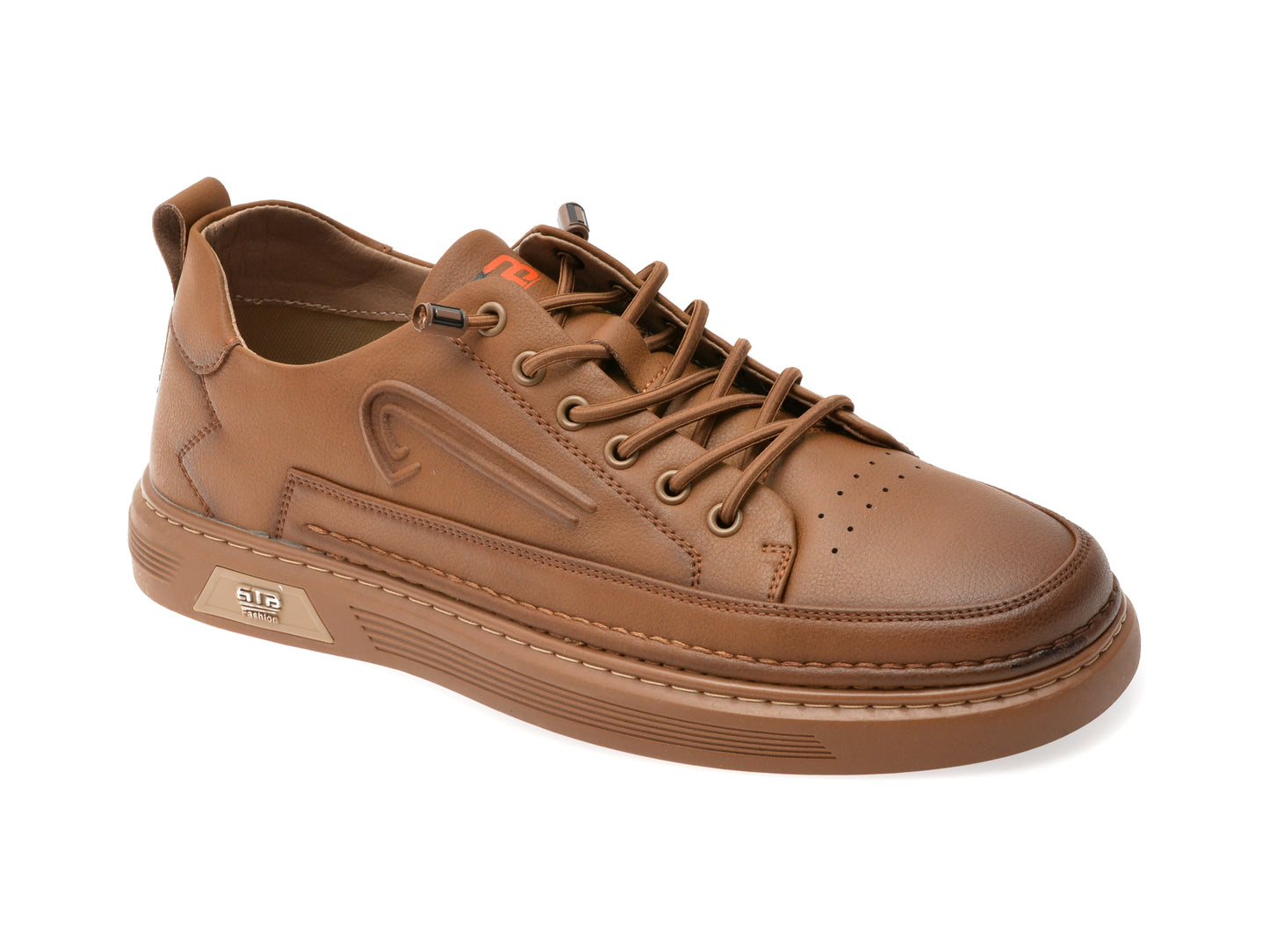 Pantofi sport BITE THE BULLET maro, TB78611, din piele naturala