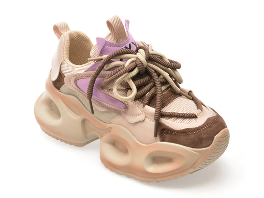 Pantofi sport GRYXX maro, 3039, din material textil