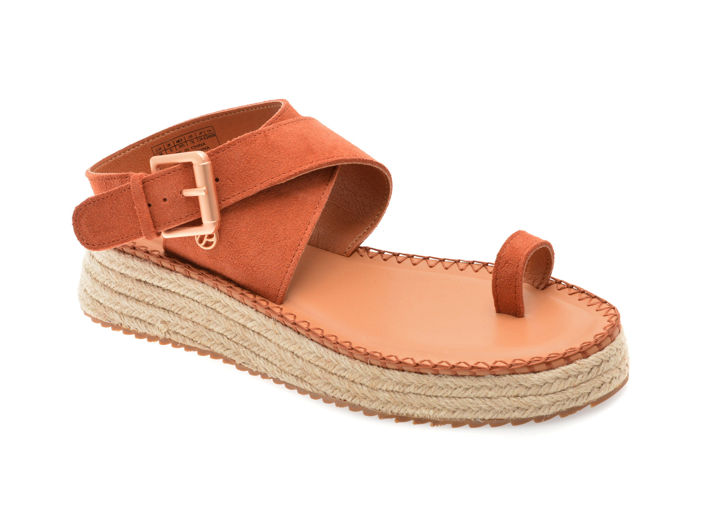 Sandale PEPE JEANS visinii, KATE SOFT, din piele intoarsa