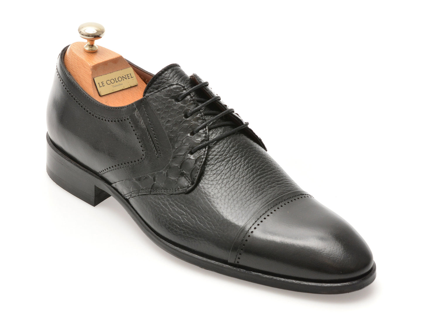 Pantofi eleganti LE COLONEL negri, 32724, din piele naturala