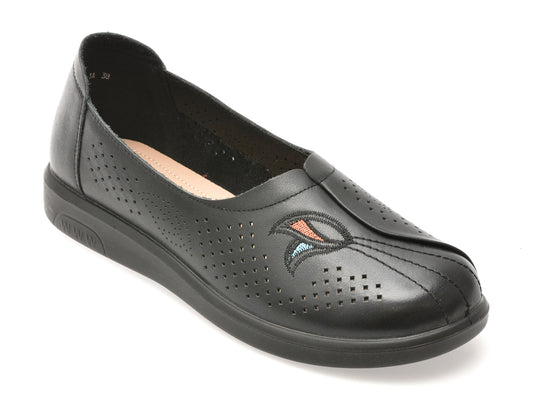 Pantofi FLAVIA PASSINI negri, 2830, din piele naturala