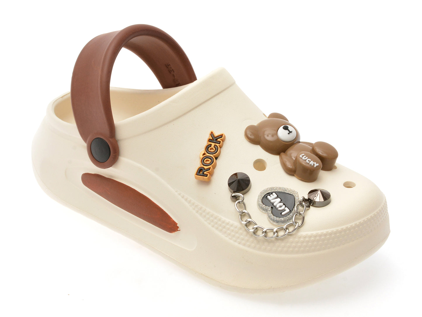 Papuci GRYXX albi, 258, din pvc