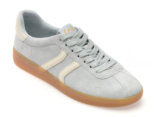 Pantofi sport ALDO albastri, CHICSNEAKER 499, din piele intoarsa