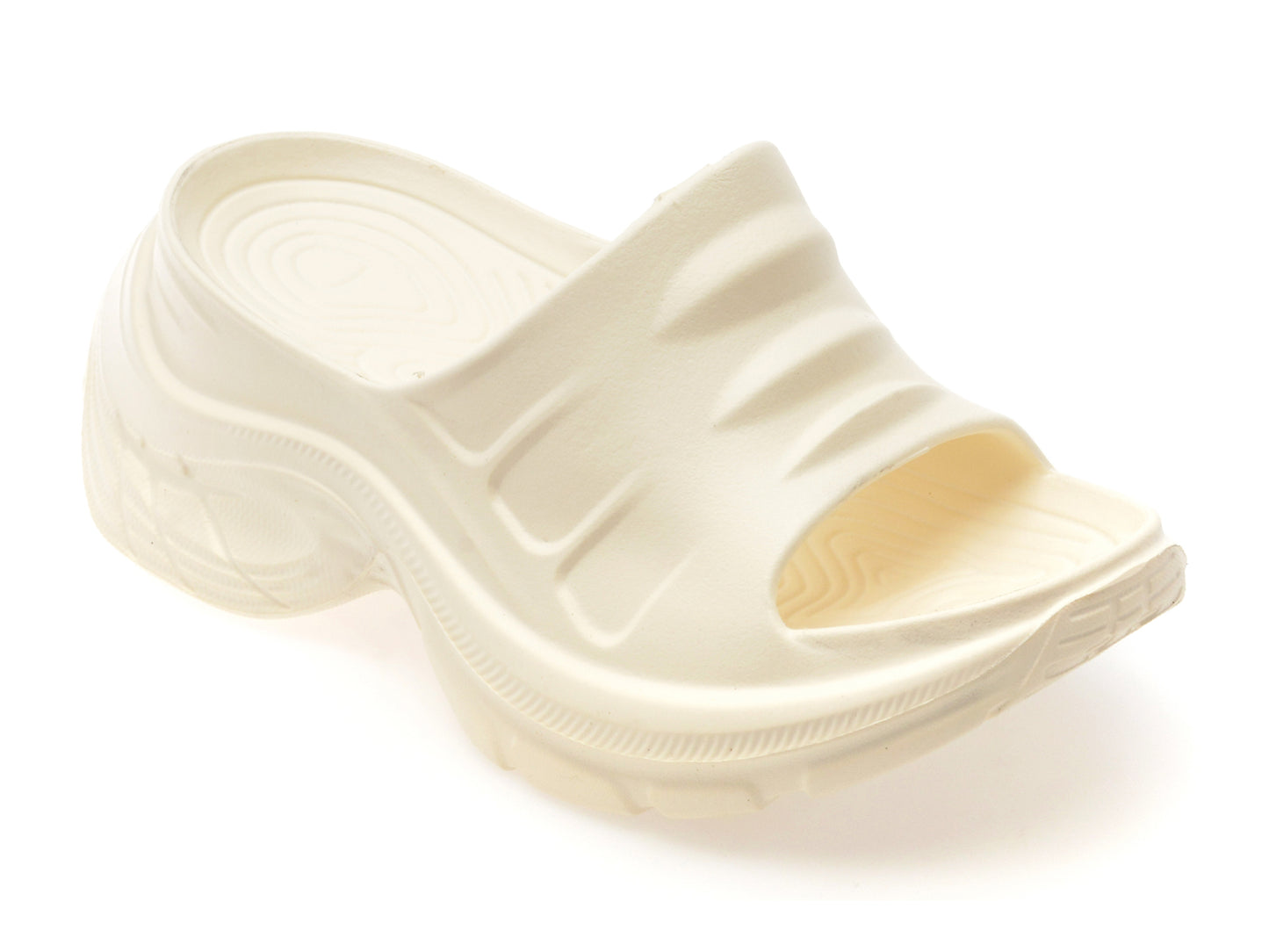 Papuci GRYXX albi, E255, din pvc