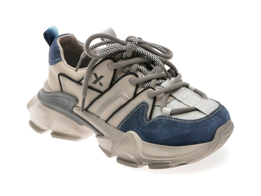 Pantofi sport GRYXX gri, 5752, din piele ecologica