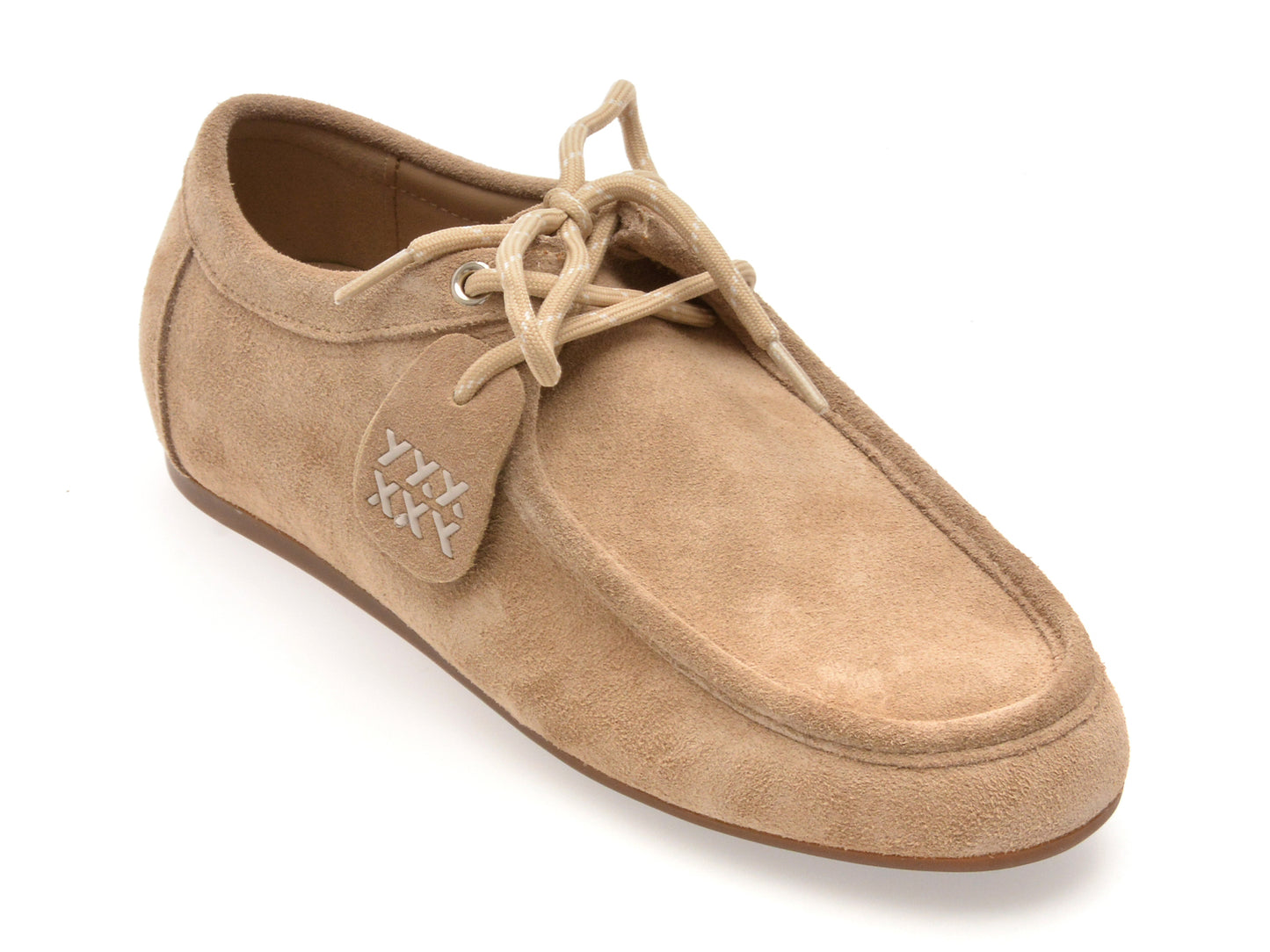 Mocasini GRYXX bej, 3157, din piele intoarsa