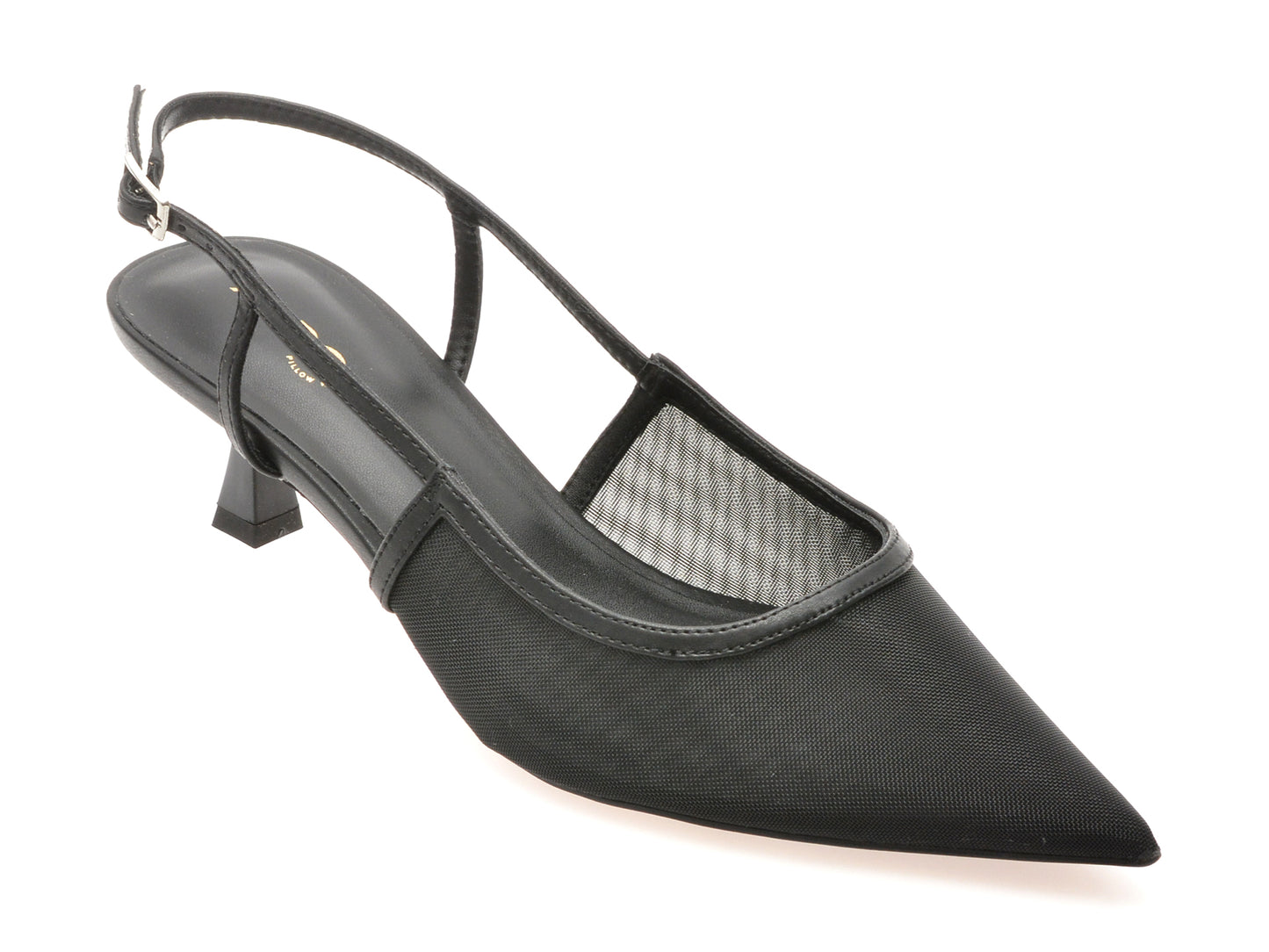 Pantofi eleganti ALDO negri, MAXINA 001, din material textil