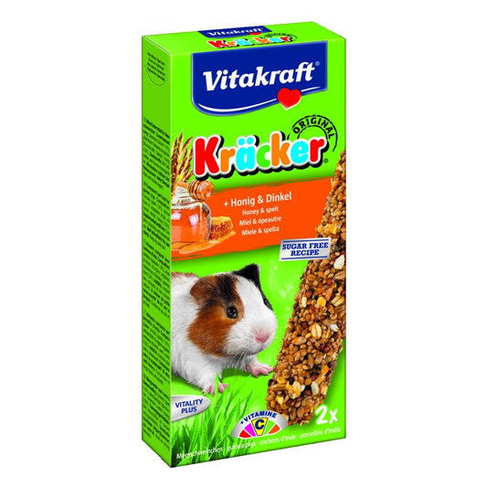 Baton Guinea Pig Vitakraft Miere/ Grau Spelt, 2 buc