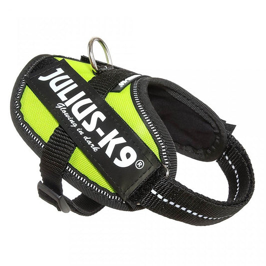 Ham K9 IDC Power, Marimea Baby 2, 2-5 kg, Neon