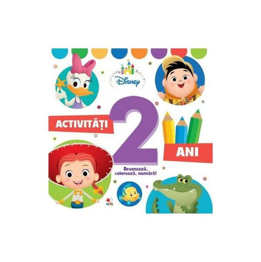 Desenează, colorează, numără - Litera mică