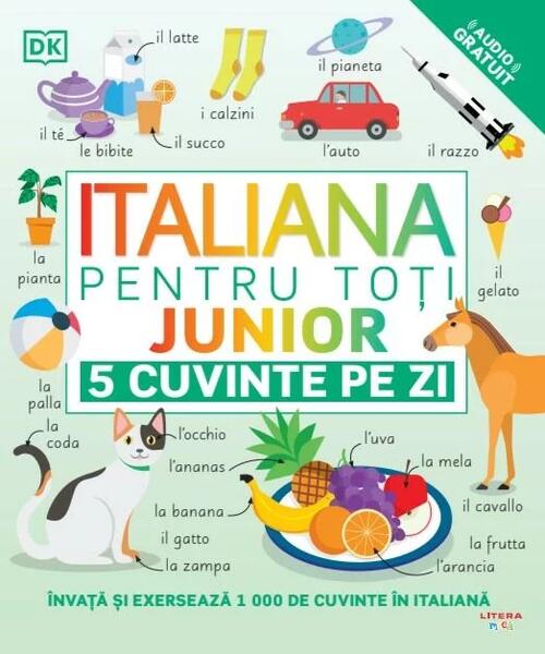 Italiana pentru toți: Junior - Delia Zahareanu - Litera mică
