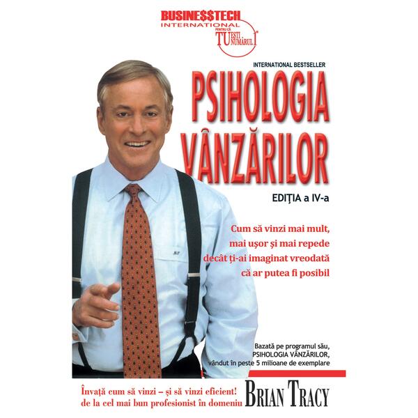 Psihologia Vanzarilor - Paperback - Brian Tracy - Businesstech