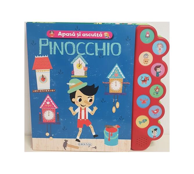Apasă și ascultă povestea - Pinocchio - Girasol
