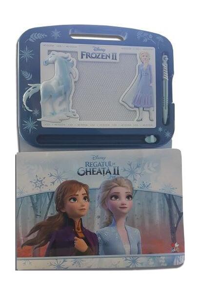 Disney. Regatul de gheață II (Carte cu tăbliță magnetică) - Litera mică