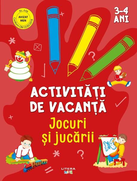 Activități de vacanță - Litera mică