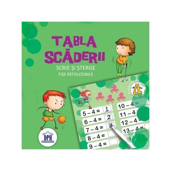 Tabla scăderii cu carioca - Didactica Publishing House
