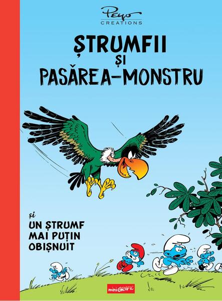 Ștrumfii și pasărea-monstru - Peyo - Grafic Art