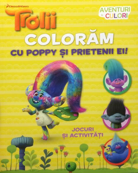 Colorăm cu Poppy și prietenii ei - Litera