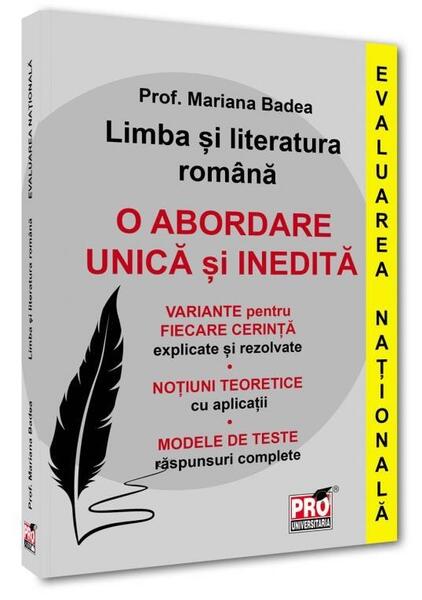 Limba și literatura română. Evaluarea Națională - Pro Universitaria