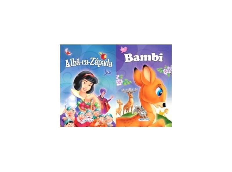 2 Povești: Alba-că-zăpada și Bambi - Girasol