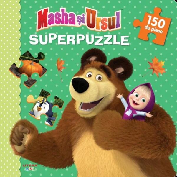 Superpuzzle. Masha și Ursul - Oana Neacșu - Litera mică