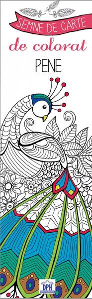 Semne de carte de colorat. Pene - Didactica Publishing House