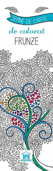 Semne de carte de colorat. Frunze - Didactica Publishing House