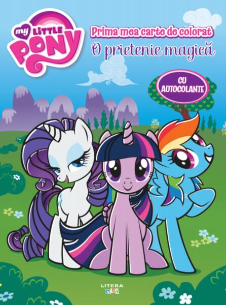 My Little Pony. O prietenie magică. Prima mea carte de colorat - Litera mică