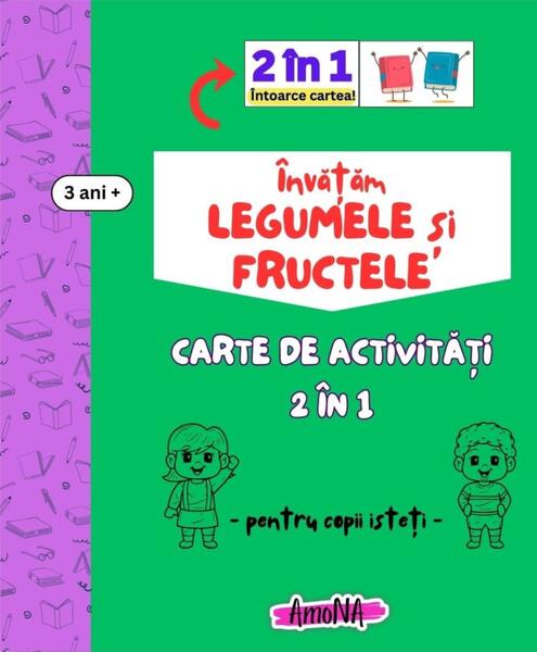 Învățăm legumele și fructele - AmoNA