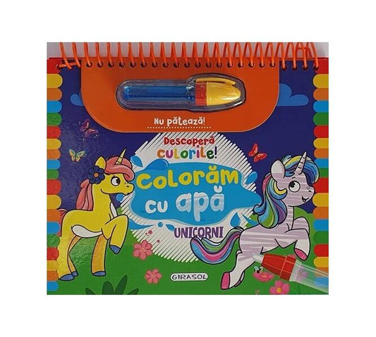 Descoperă culorile! Unicorni - Girasol
