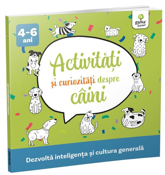 Activități și curiozități despre câini - Gama Junior