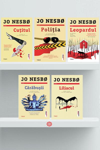 Pachet Seria Harry Hole (Incomplet) - Jo Nesbø - Trei