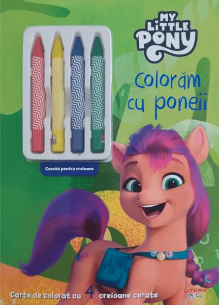 My Little Pony. Colorăm cu poneii - Litera mică