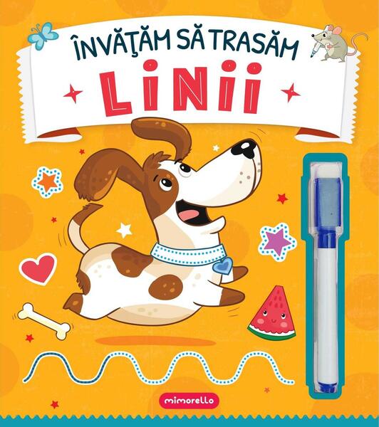 Învățăm să trasăm linii + marker - Mimorello