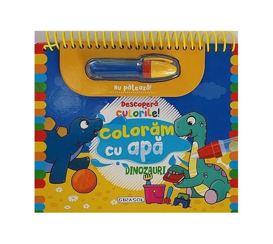 Descoperă culorile! Dinozauri - Girasol