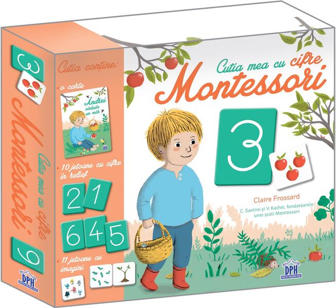Cutia mea cu cifre Montessori (+3 ani) - Didactica Publishing House