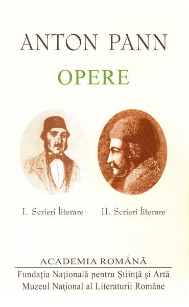 Anton Pann – Opere. Vol. I-II - Anton Pann